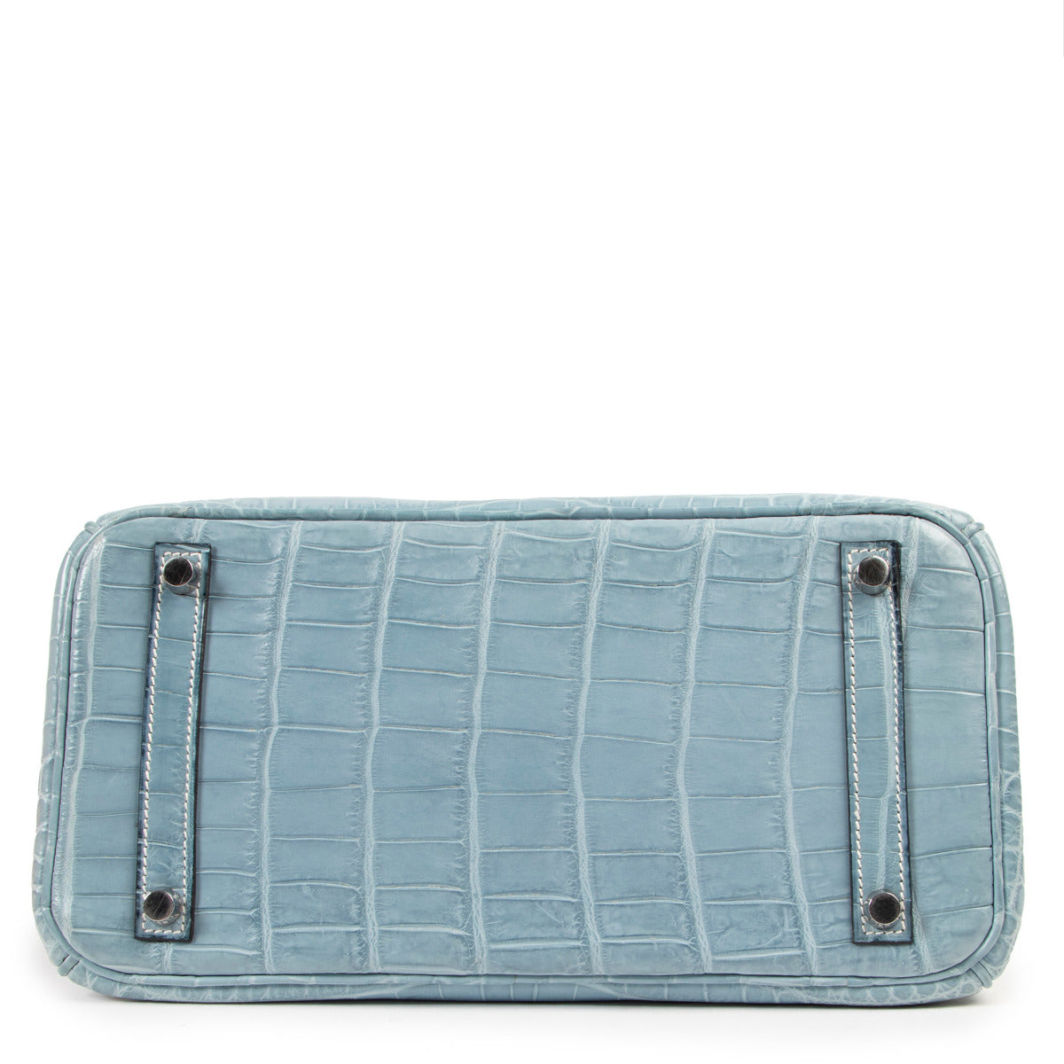Hermès Birkin 30 Bleu Ciel Croco Niloticus PHW