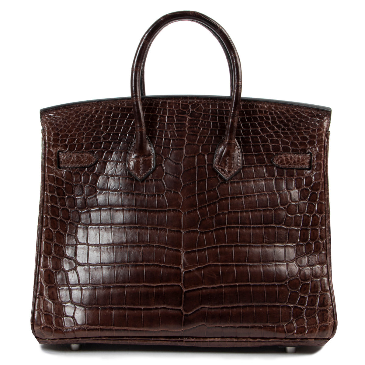 Hermès Birkin 25 Croco Niloticus Havane PHW