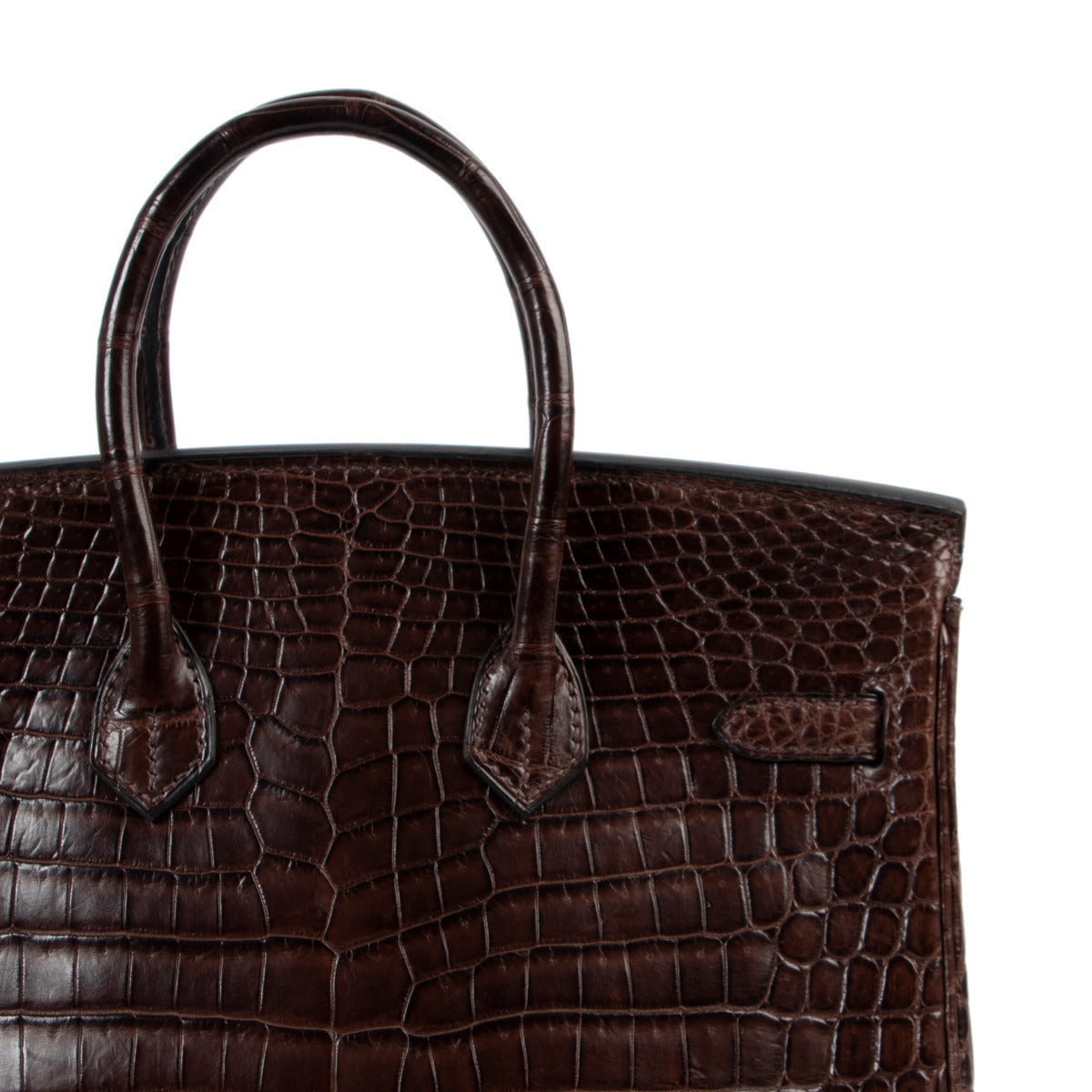 Hermès Birkin 25 Croco Niloticus Havane PHW