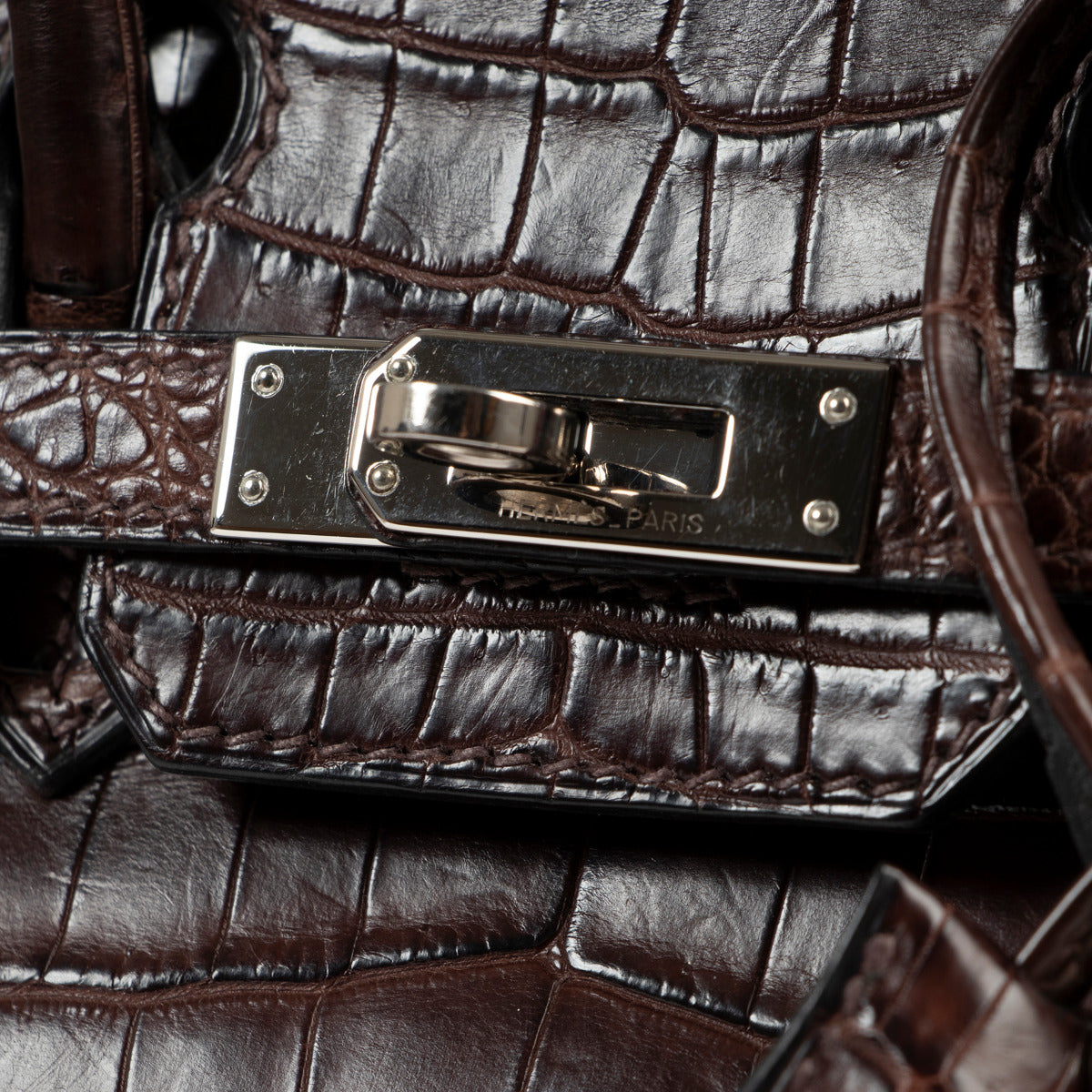 Hermès Birkin Croco 25 Niloticus Havane