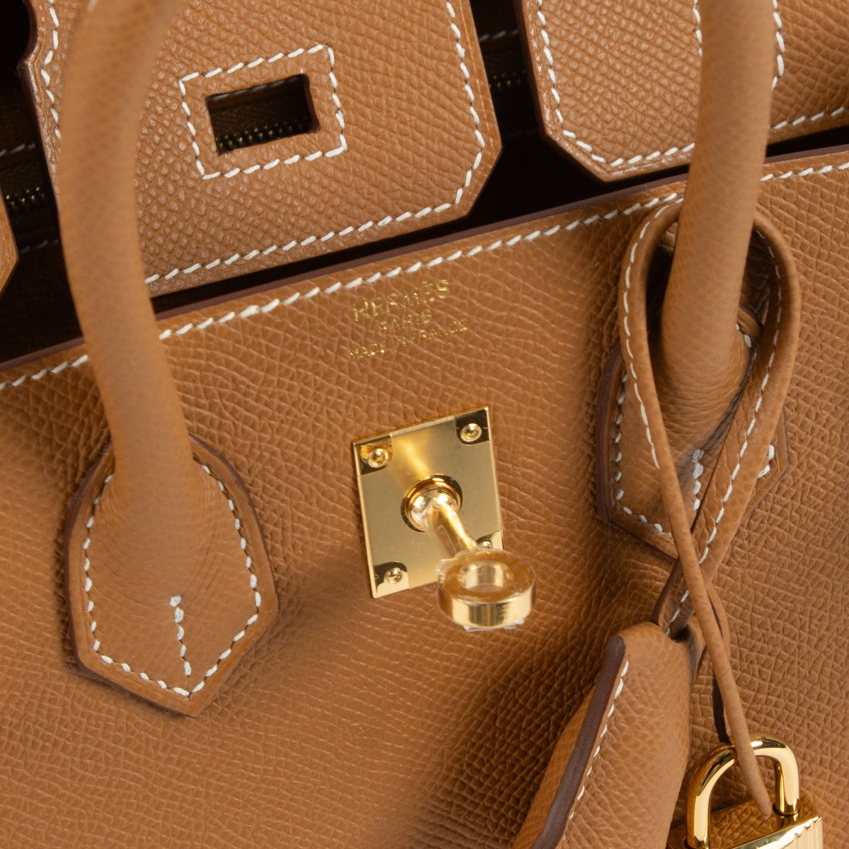 Hermès Birkin 25 Sellier Gold Epsom GHW