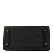 hermes birkin sellier, hermes sellier bikrin 25, hermes birkin 25 noir, hermes birkin 25 veau epsom, Hermès Birkin sellier 25 Black Epsom GHW, hermes birkin 25 black