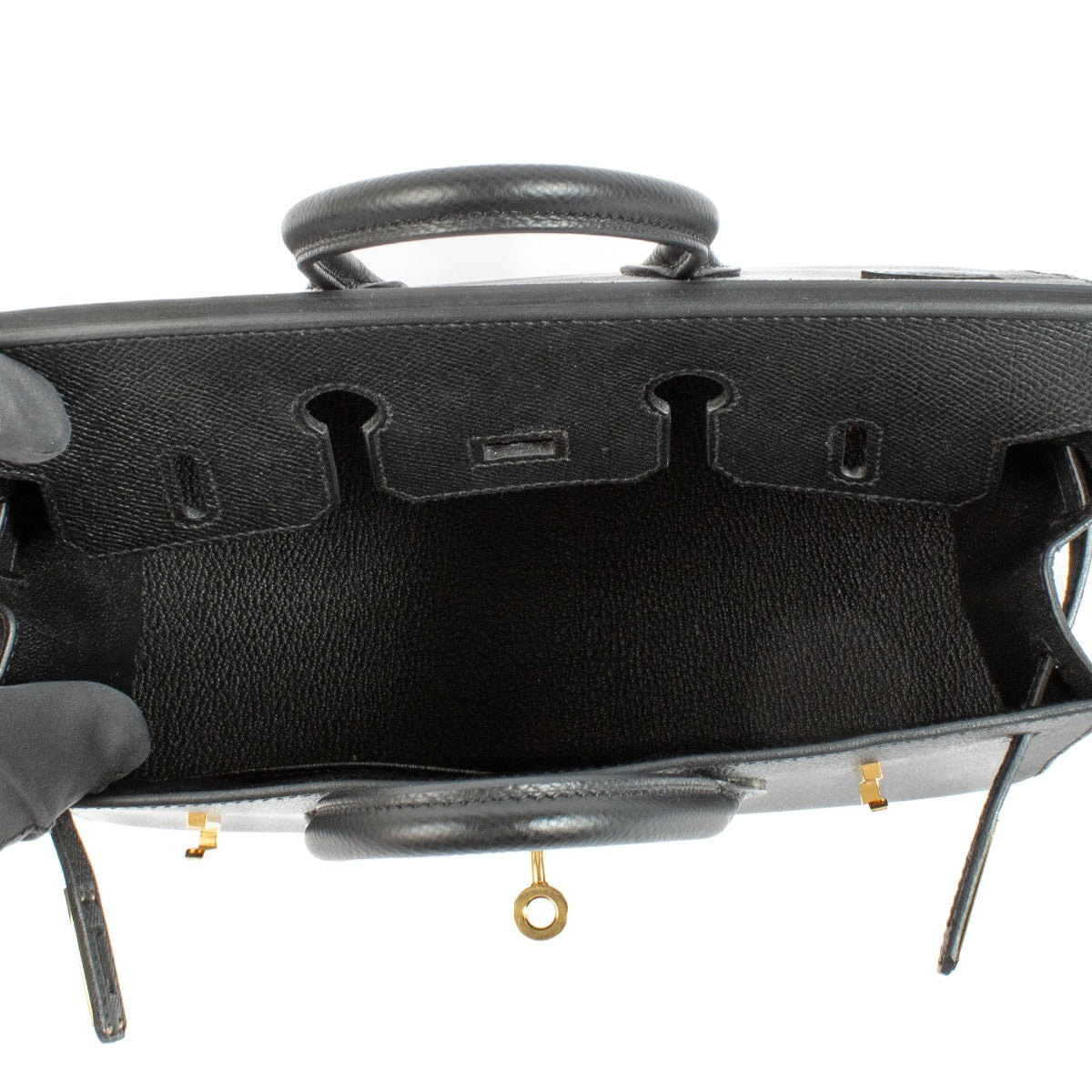 Hermès Birkin 25 Sellier Black Epsom GHW