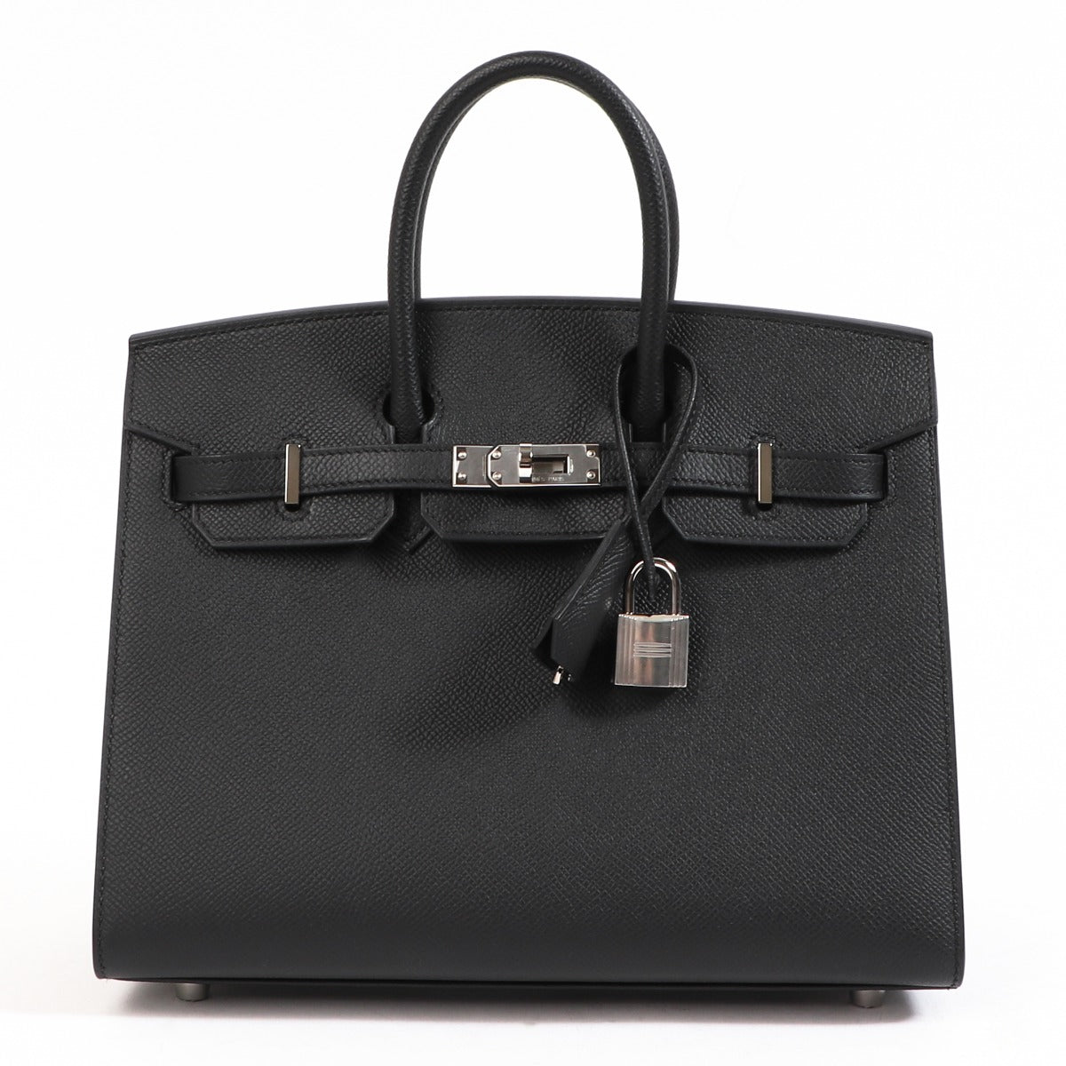 Hermès Birkin 25 Black Epsom Palladium Hardware