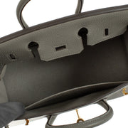 Hermès 2024 Birkin 25 Gris Meyer Togo GHW