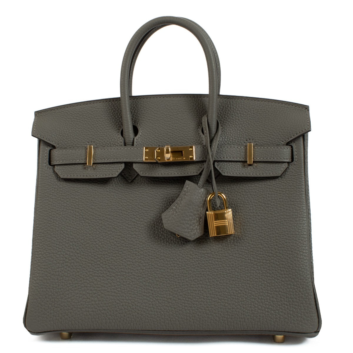 2024 Hermès Birkin 25 Gris Meyer Togo GHW