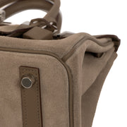 Shop authentic second hand 2023 Hermès Birkin 25 Gris Caillou/Etoupe Grizzy/Swift on www.labellov.com