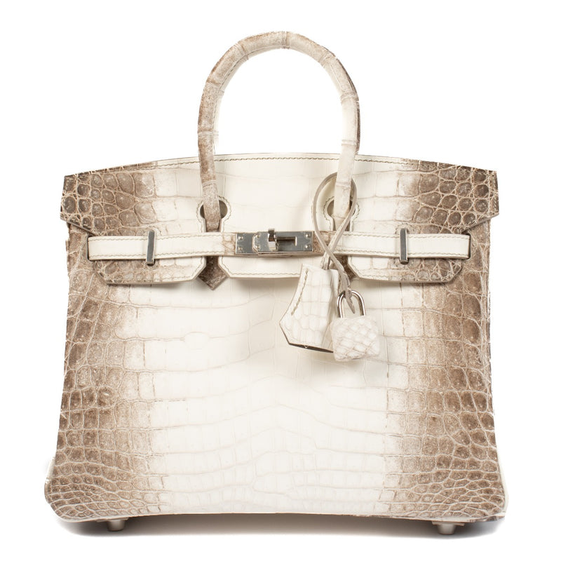 Authentic second hand brand new Hermès Birkin 25 Himalaya on www.labellov.com