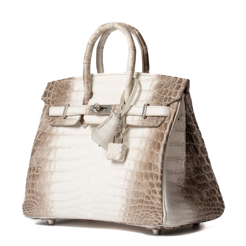 Hermès Birkin 25 Himalaya Niloticus Crocodile