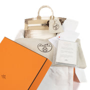 Authentic second hand brand new Hermès Birkin 25 Himalaya on www.labellov.com