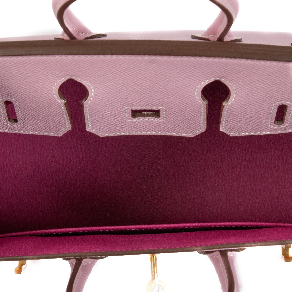 Hermès HSS Birkin 25 Mauve Sylvestre/Rose Pourpre Epsom BGHW