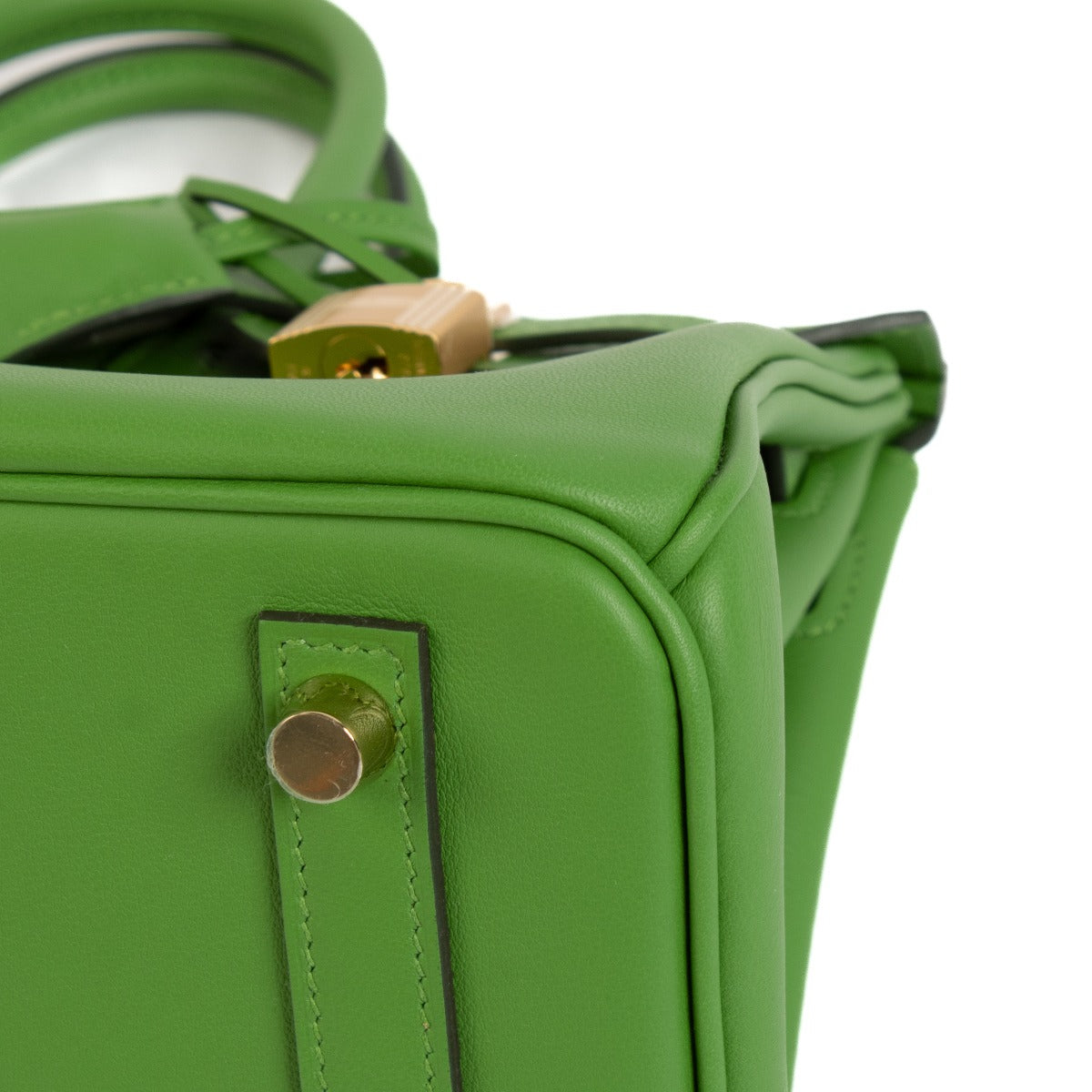 Hermès Birkin 25 Vert Yucca Swift GHW