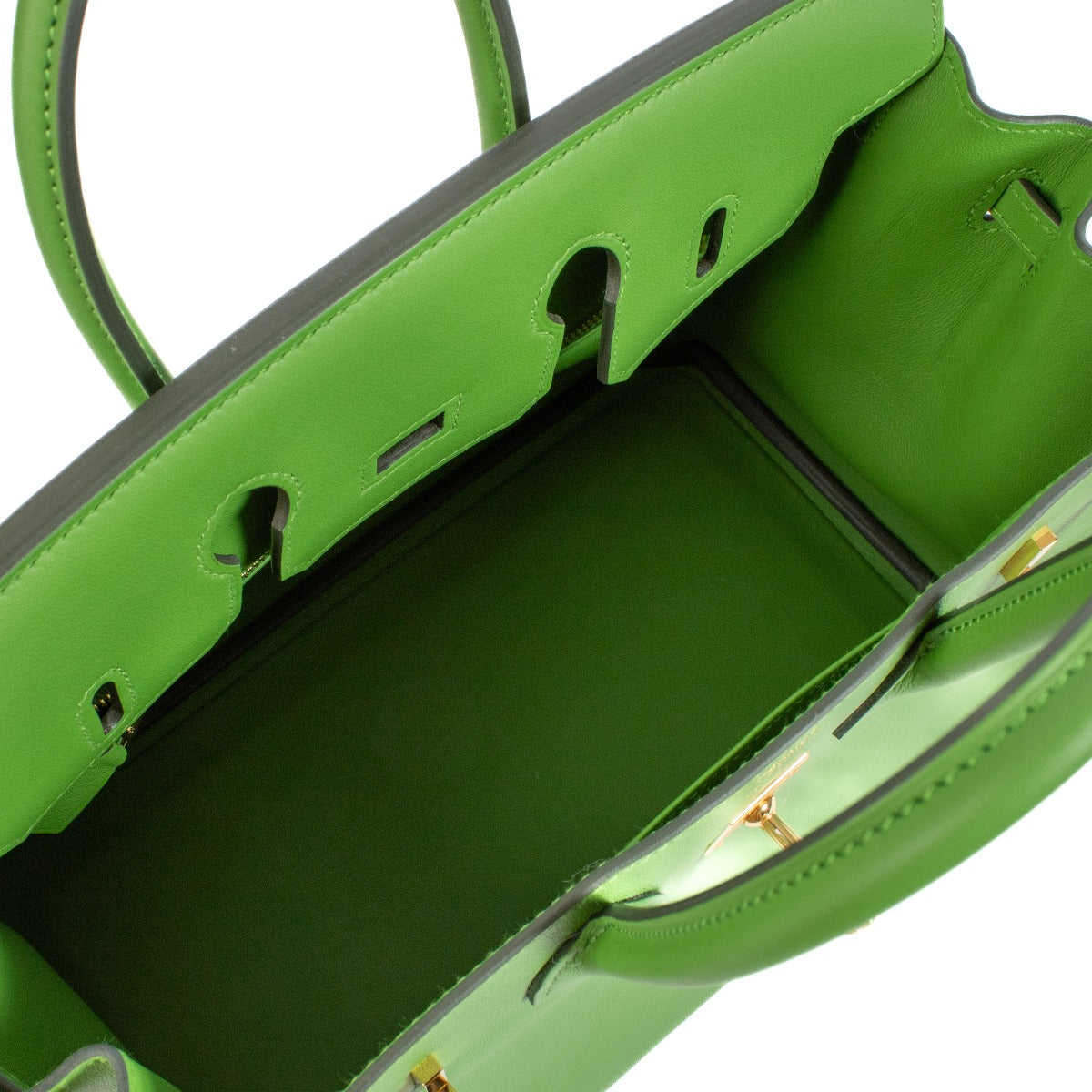 Hermès Birkin 25 Vert Yucca Swift GHW