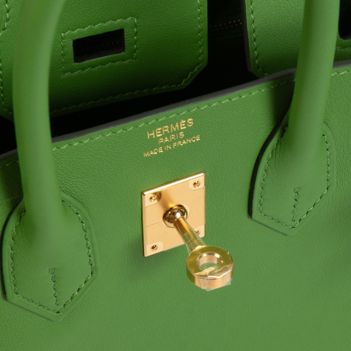Hermès Birkin 25 Vert Yucca Swift GHW