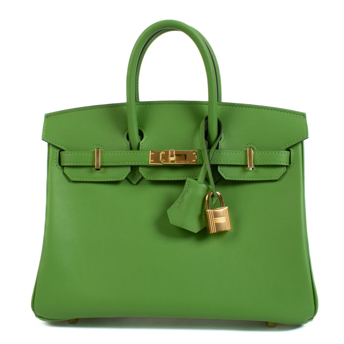 Hermès 2024 Birkin 25 Vert Yucca Swift GHW