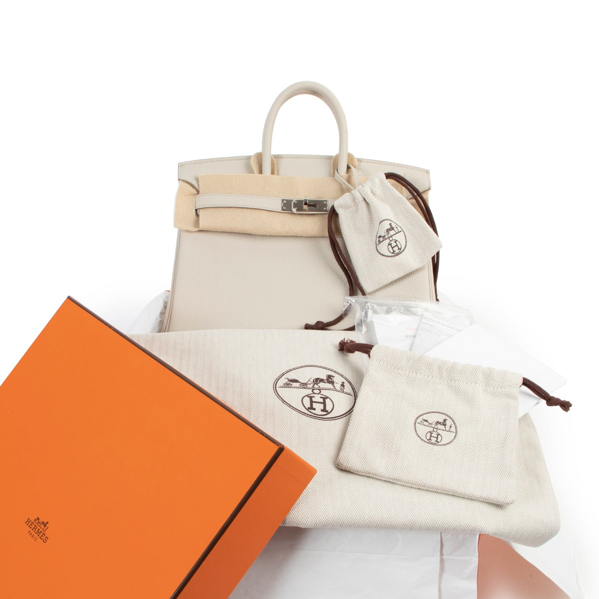 Hermès Birkin 25 Beton Togo PHW