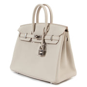 Hermès Birkin 25 Beton Togo PHW