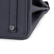 hermes birkin 25 night blue bleu nuit togo
