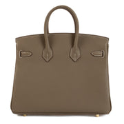 Shop authentic second hand store fresh 2024 Hermès Birkin 25 Etoupe Togo GHW on www.labellov.com
