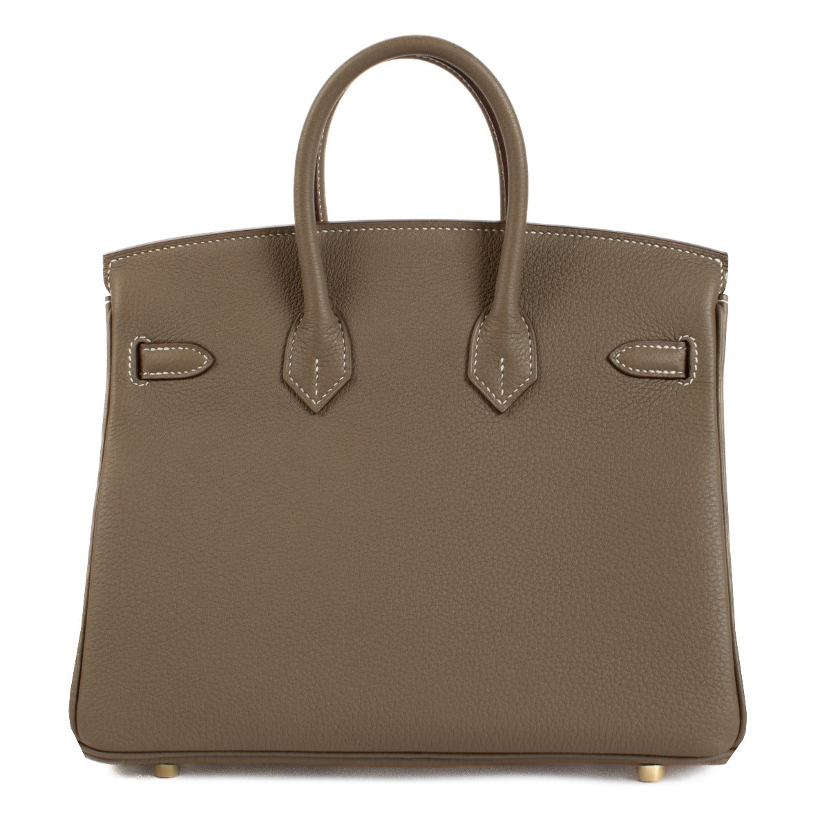 Shop authentic second hand store fresh 2024 Hermès Birkin 25 Etoupe Togo GHW on www.labellov.com