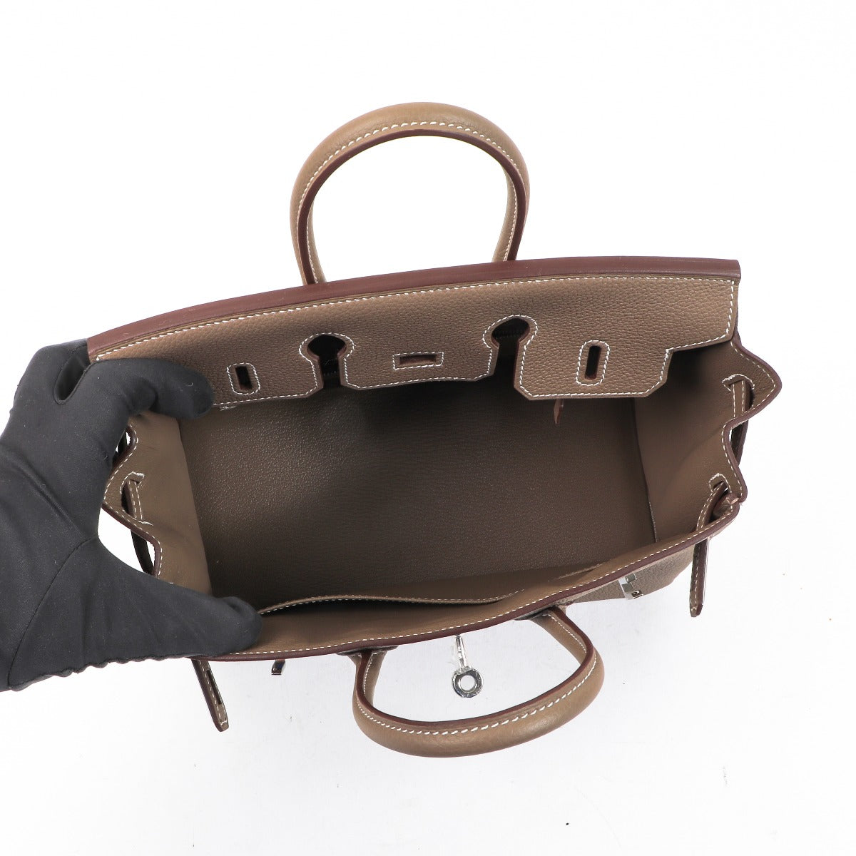 Hermès Birkin 25 Étoupe Togo PHW