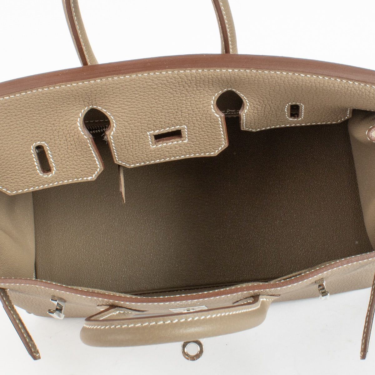 Hermès Birkin 25 Etoupe Togo PHW