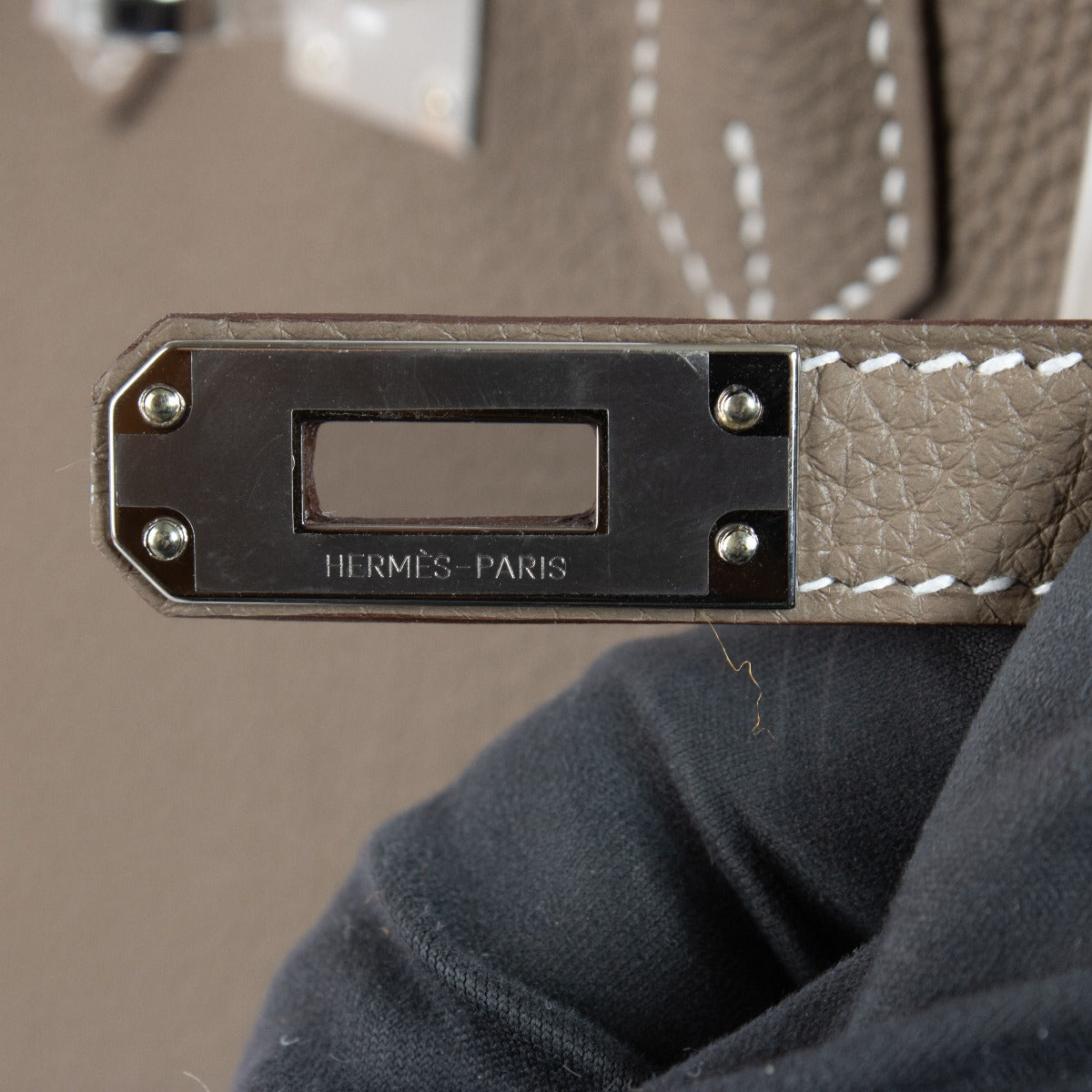 Hermès Birkin 25 Etoupe Togo PHW