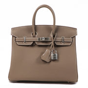 Hermès Birkin 25 Etoupe Togo Palladium Hardware