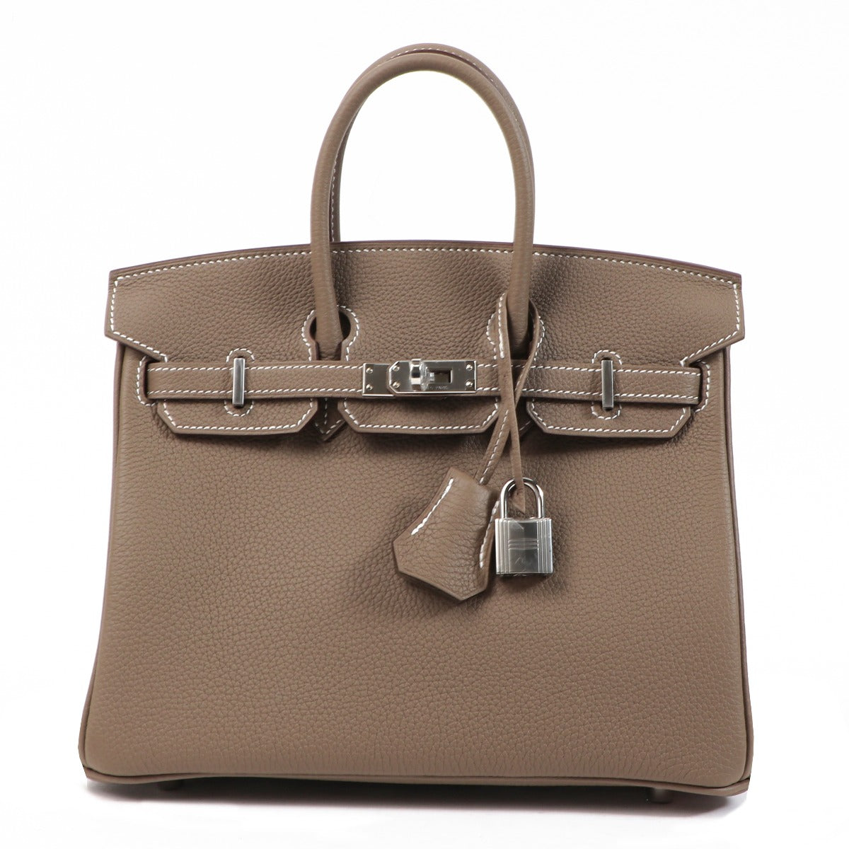 Hermès Birkin 25 Etoupe Togo Palladium Hardware