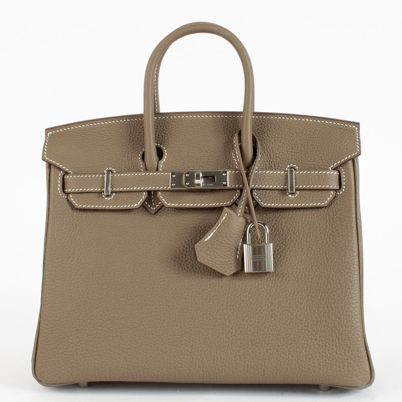 Hermès Birkin 25 Etoupe Togo PHW