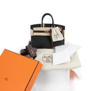 Hermès Birkin 25 Black Togo Rose Gold Hardware
