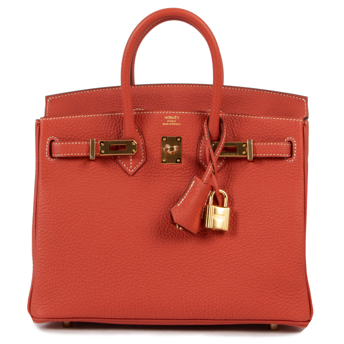 Hermès Birkin 25 Veau Togo Sanguine GHW