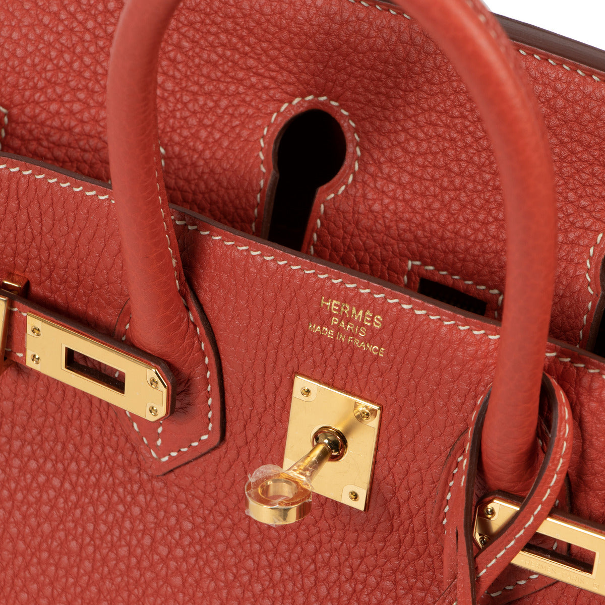 Hermès Birkin 25 Veau Togo Sanguine GHW