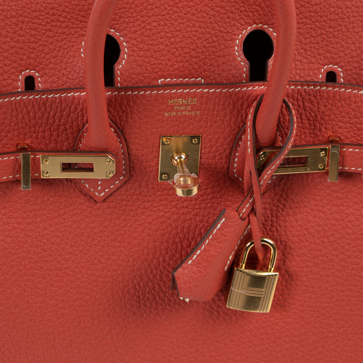 Hermès Birkin 25 Veau Togo Sanguine GHW