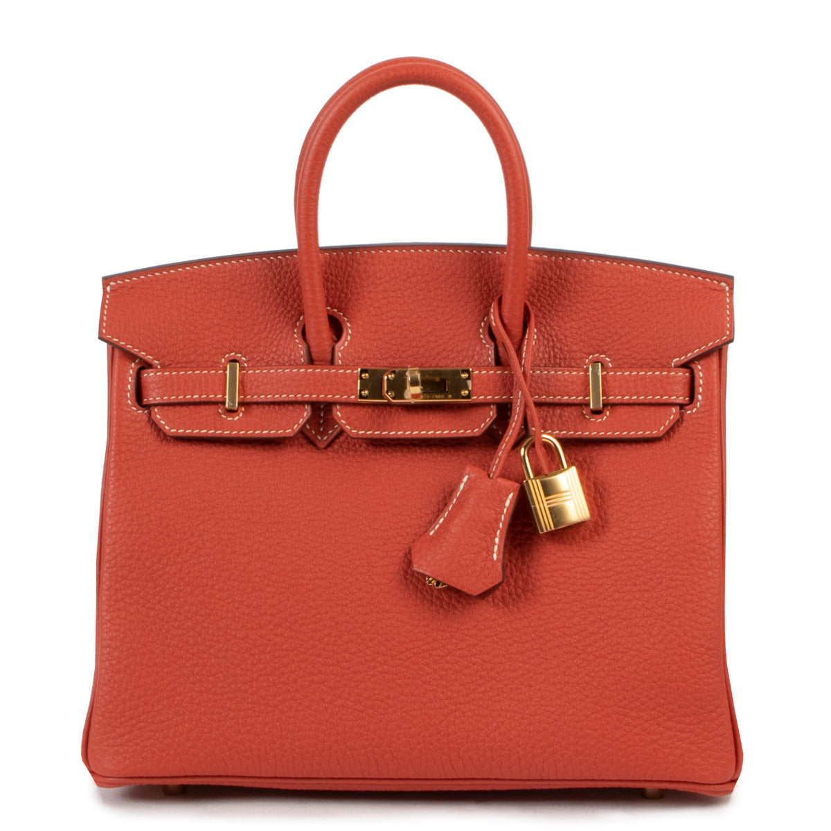 Hermès Birkin 25 Veau Togo Sanguine GHW