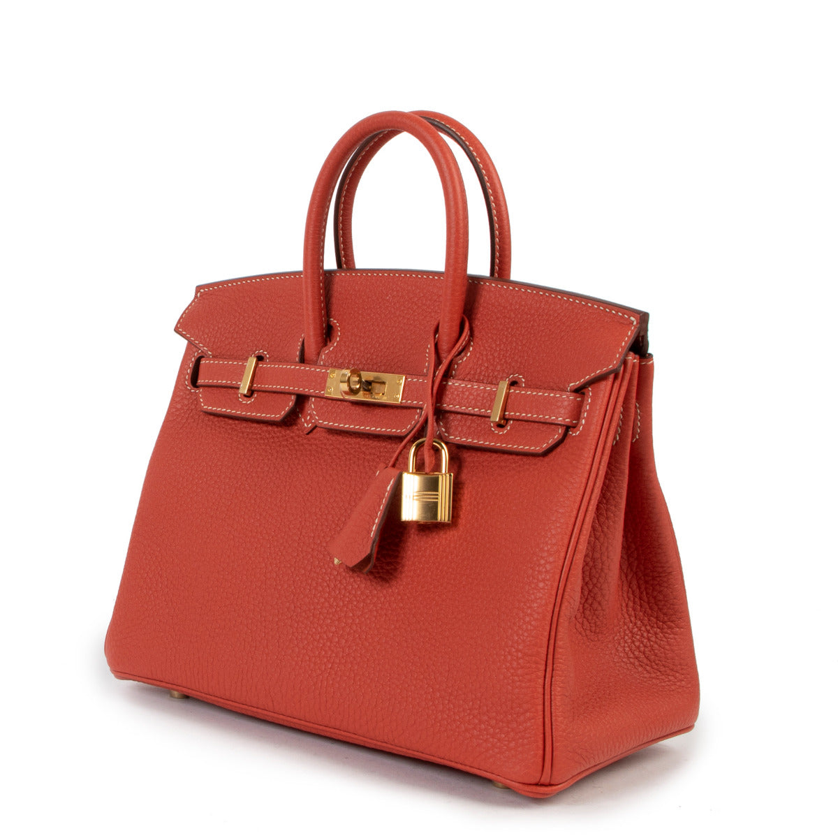 Hermès Birkin 25 Veau Togo Sanguine GHW