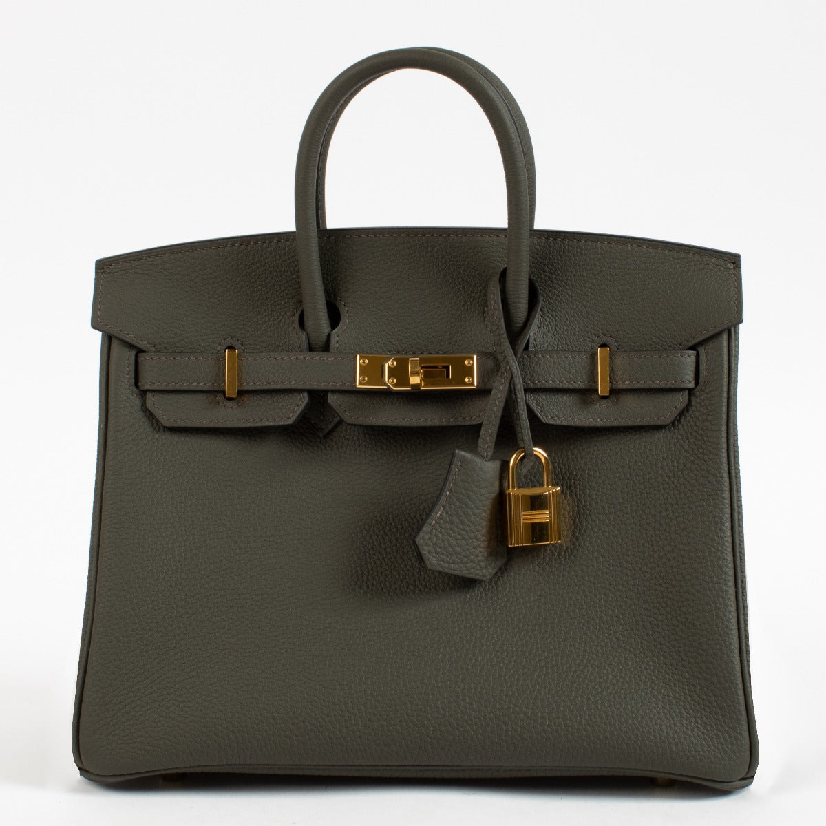 Hermès Birkin 25 Vert de Gris Togo GHW