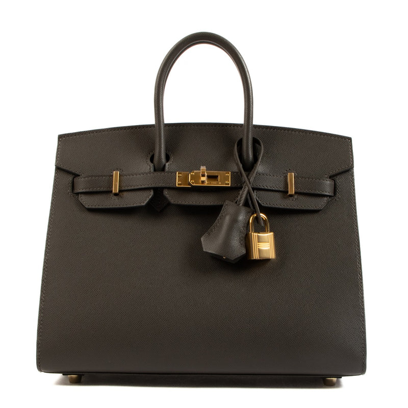 Hermès Birkin 25 Graphite Veau Madam