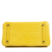 Achetez seconde main Hermes Birkin 30 Mimosa Alligator dans www.labellov.com