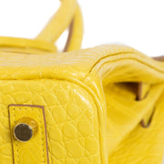 Achetez seconde main Hermes Birkin 30 Mimosa Alligator dans www.labellov.com