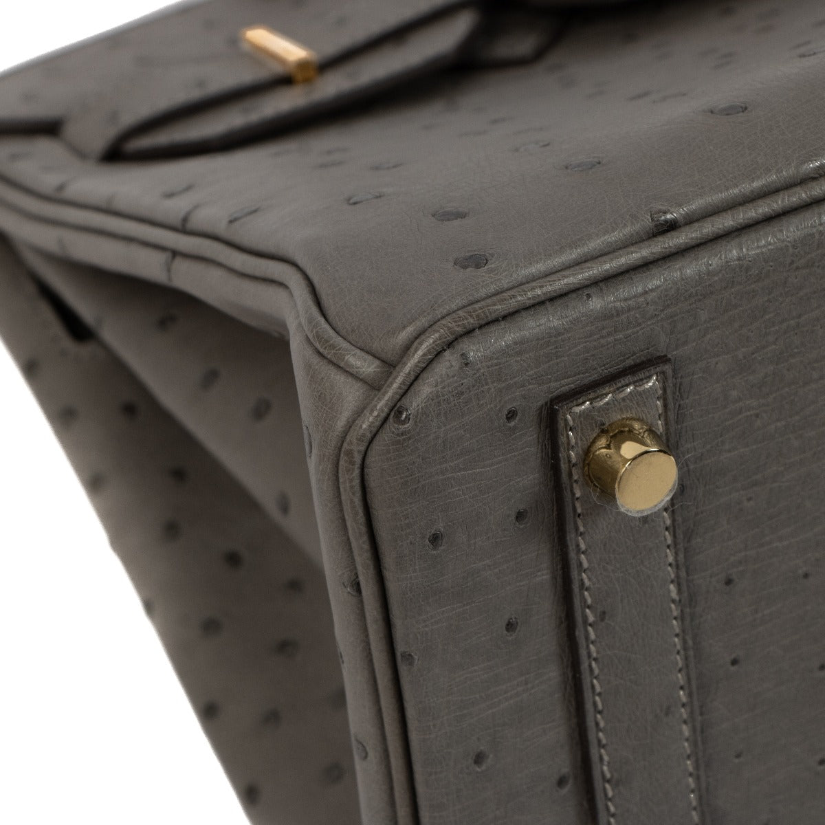 Hermès Birkin 30 Gris Meyer Ostrich GHW