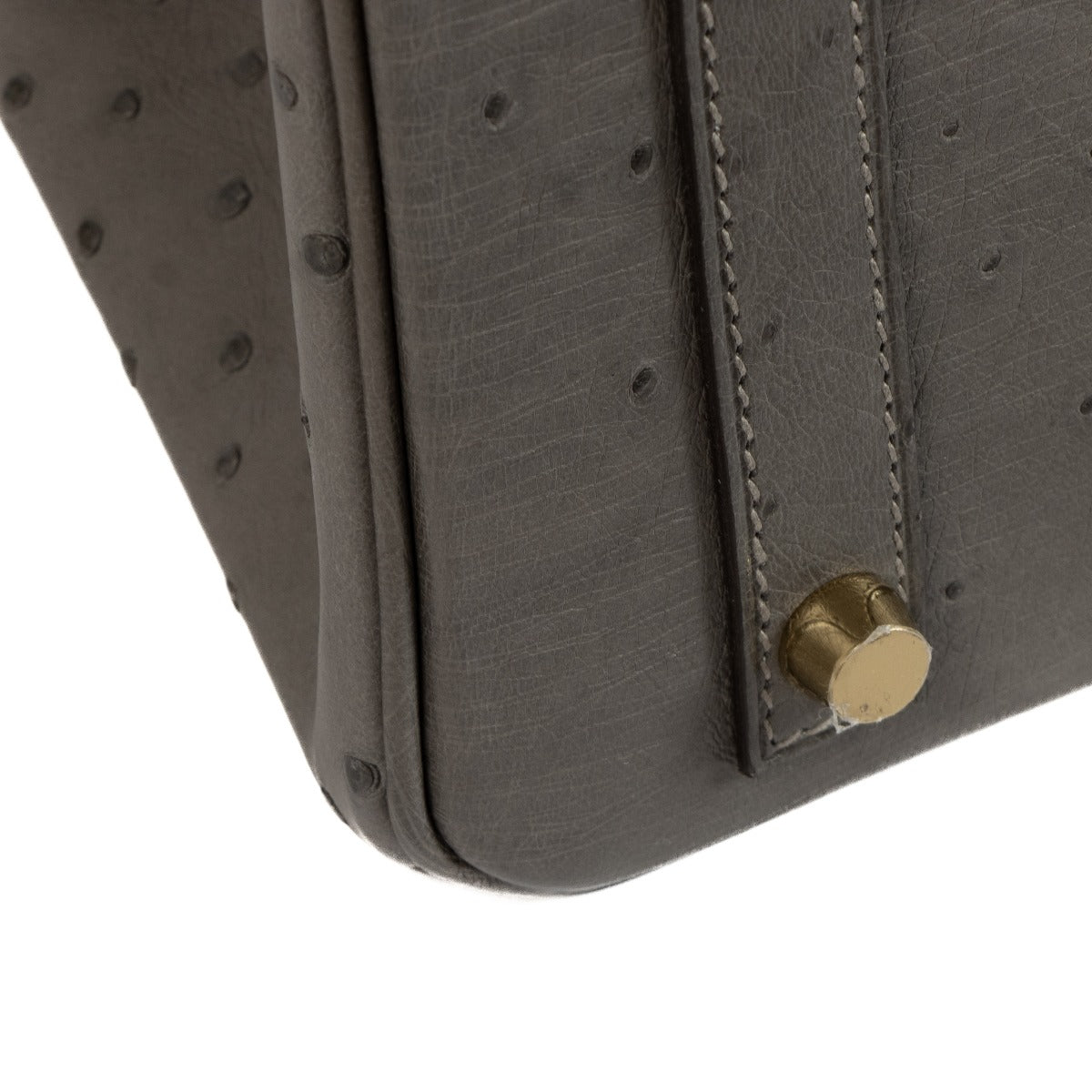 Hermès Birkin 30 Gris Meyer Ostrich GHW