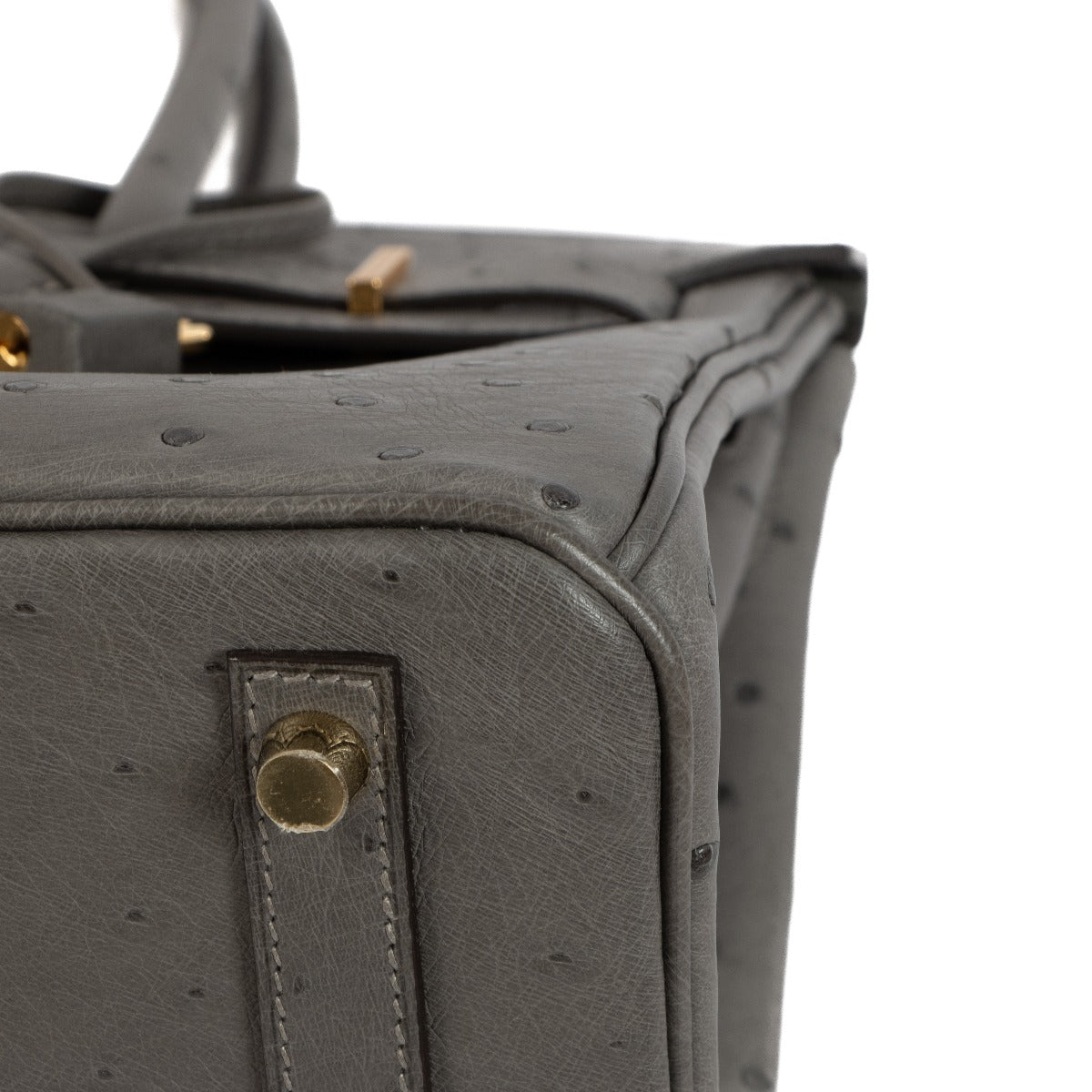 Hermès Birkin 30 Gris Meyer Ostrich GHW