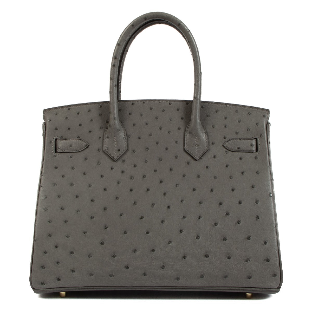 Hermès Birkin 30 Gris Meyer Ostrich GHW