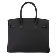 Hermès Birkin 30 Black Togo RHW for sale online at Labellov secondhand luxury