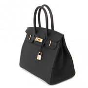 Hermès Birkin 30 Black Togo RHW kopen en verkopen