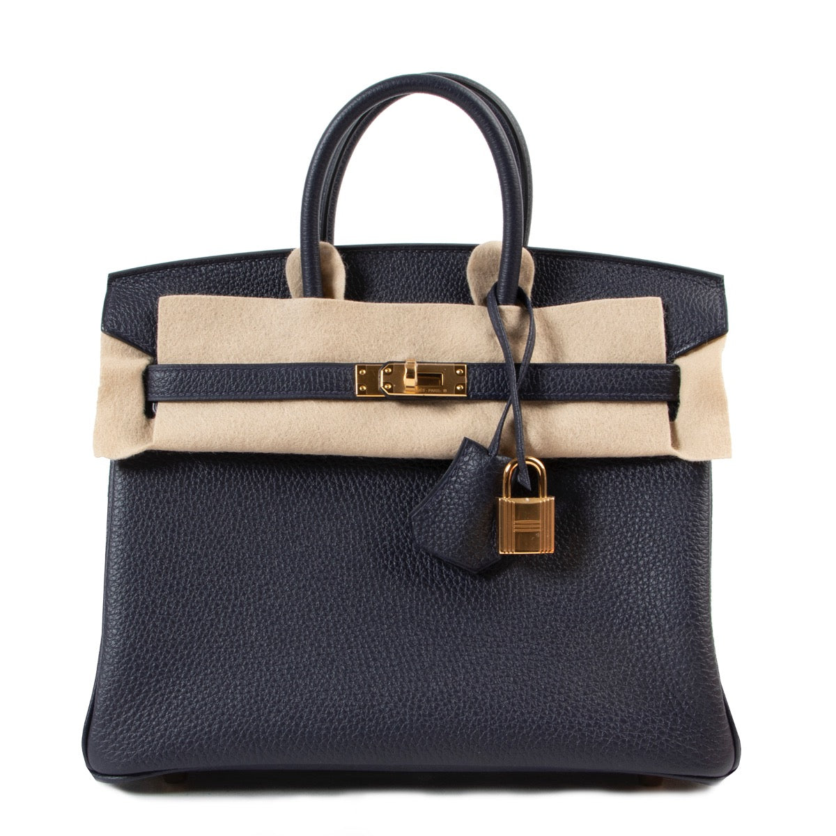 Hermès Birkin 25 Bleu Nuit Togo GHW