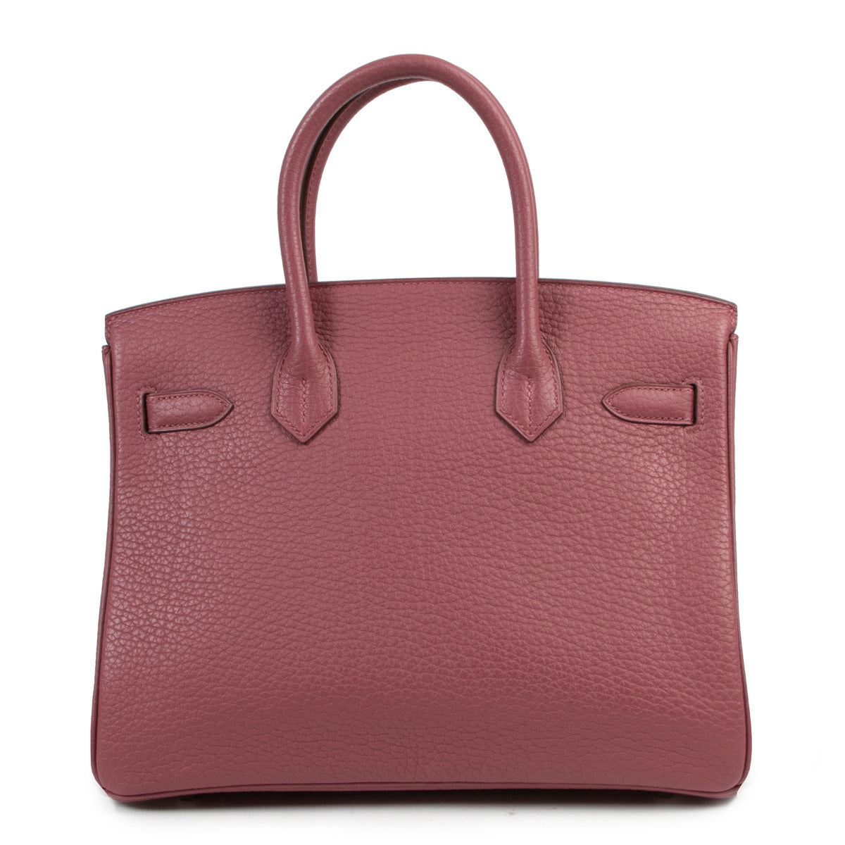 Hermès Birkin 30 Clemence Taurillon Bois de Rose accastillage palladium