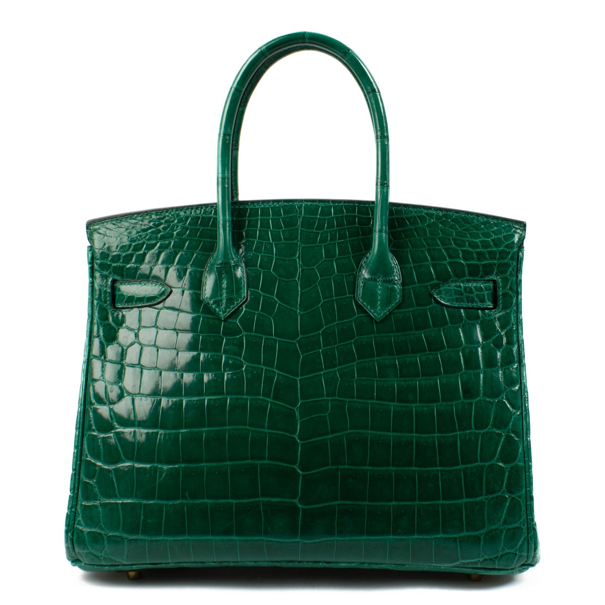 Hermès Birkin 30 Emerald Green Vert Emeraude Lisse Niloticus Crocodile