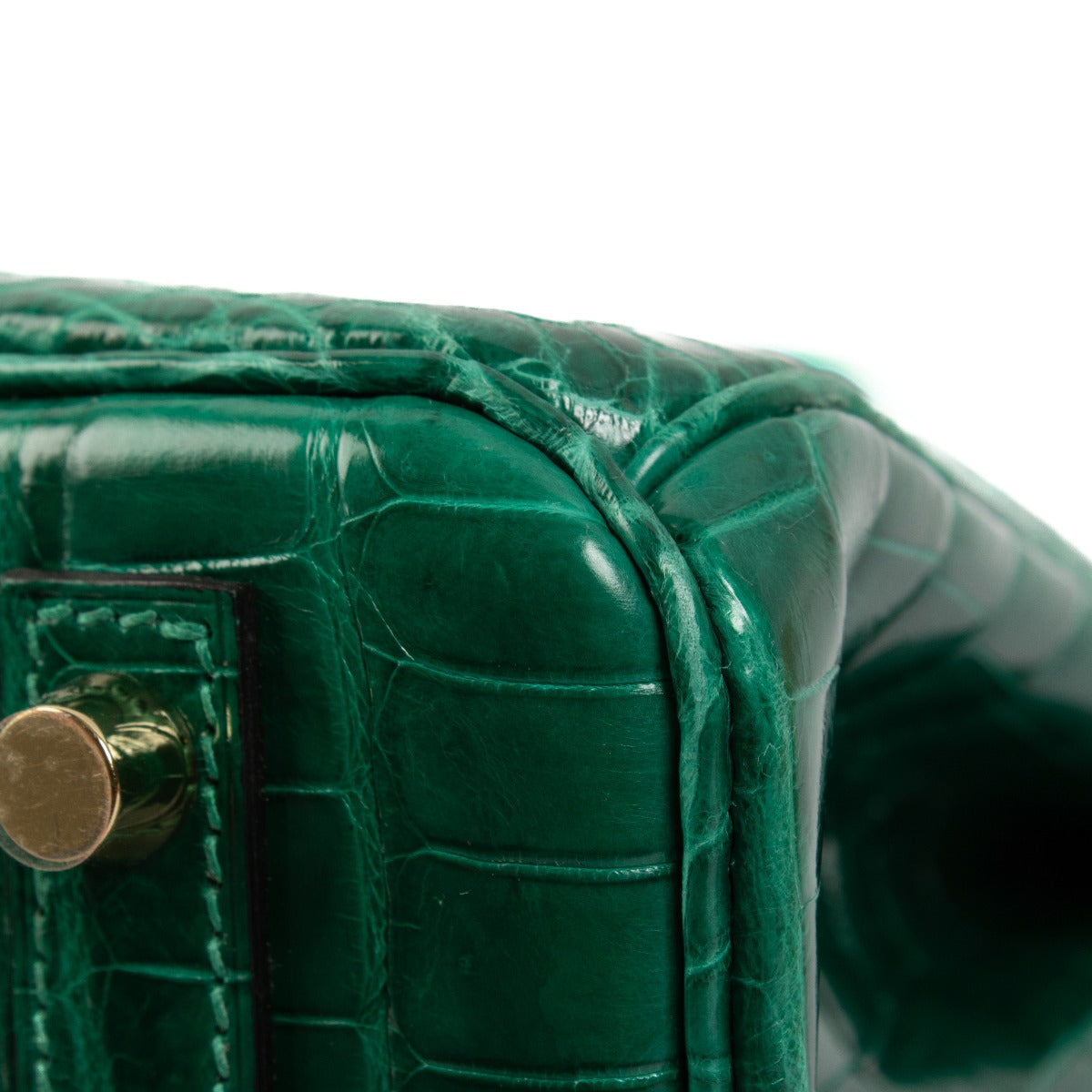 Hermès Birkin 30 Crocodile Niloticus Brillant Vert Emeraude GHW